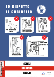 Io rispetto il gabinetto