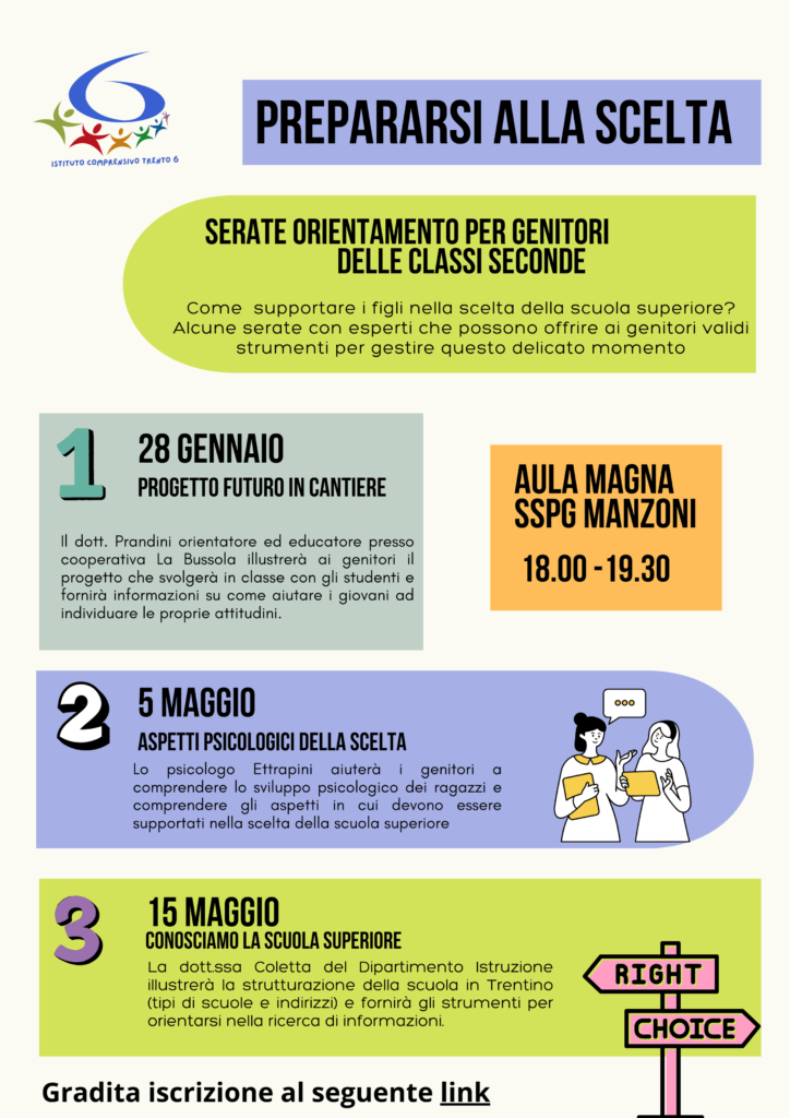 orientamento classi seconde