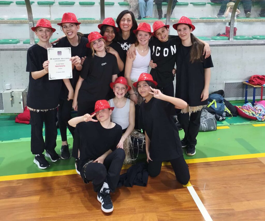 foto gruppo olimpiadi della danza